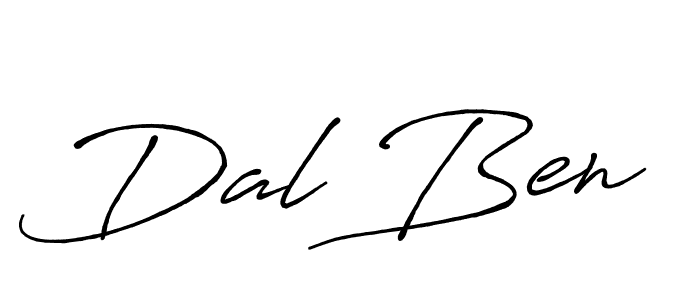 Best and Professional Signature Style for Dal Ben. Antro_Vectra_Bolder Best Signature Style Collection. Dal Ben signature style 7 images and pictures png