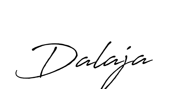 Once you've used our free online signature maker to create your best signature Antro_Vectra_Bolder style, it's time to enjoy all of the benefits that Dalaja name signing documents. Dalaja signature style 7 images and pictures png