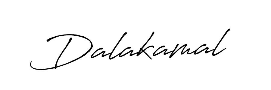 Create a beautiful signature design for name Dalakamal. With this signature (Antro_Vectra_Bolder) fonts, you can make a handwritten signature for free. Dalakamal signature style 7 images and pictures png