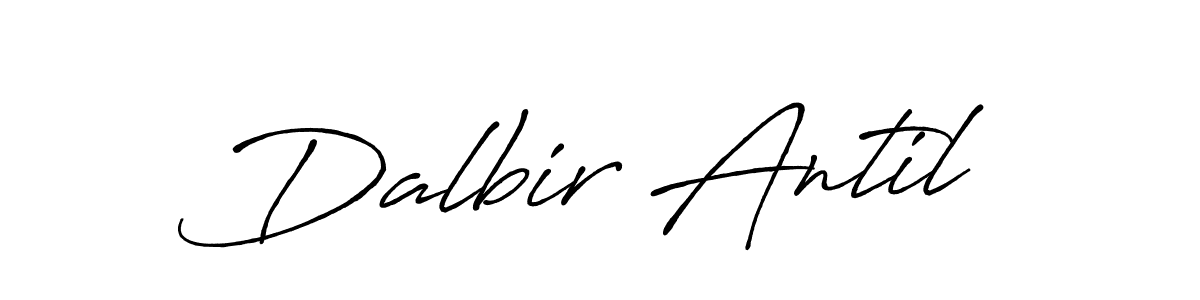 How to make Dalbir Antil signature? Antro_Vectra_Bolder is a professional autograph style. Create handwritten signature for Dalbir Antil name. Dalbir Antil signature style 7 images and pictures png