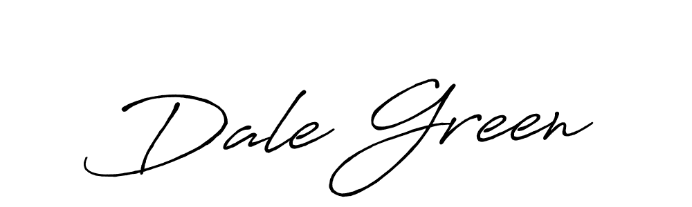 Create a beautiful signature design for name Dale Green. With this signature (Antro_Vectra_Bolder) fonts, you can make a handwritten signature for free. Dale Green signature style 7 images and pictures png