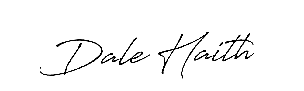 How to make Dale Haith name signature. Use Antro_Vectra_Bolder style for creating short signs online. This is the latest handwritten sign. Dale Haith signature style 7 images and pictures png