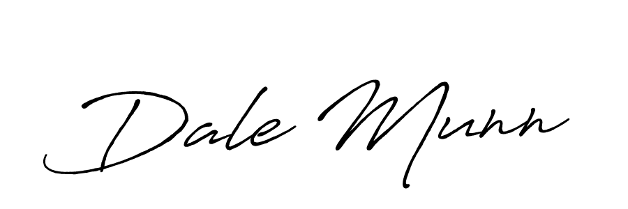 Create a beautiful signature design for name Dale Munn. With this signature (Antro_Vectra_Bolder) fonts, you can make a handwritten signature for free. Dale Munn signature style 7 images and pictures png