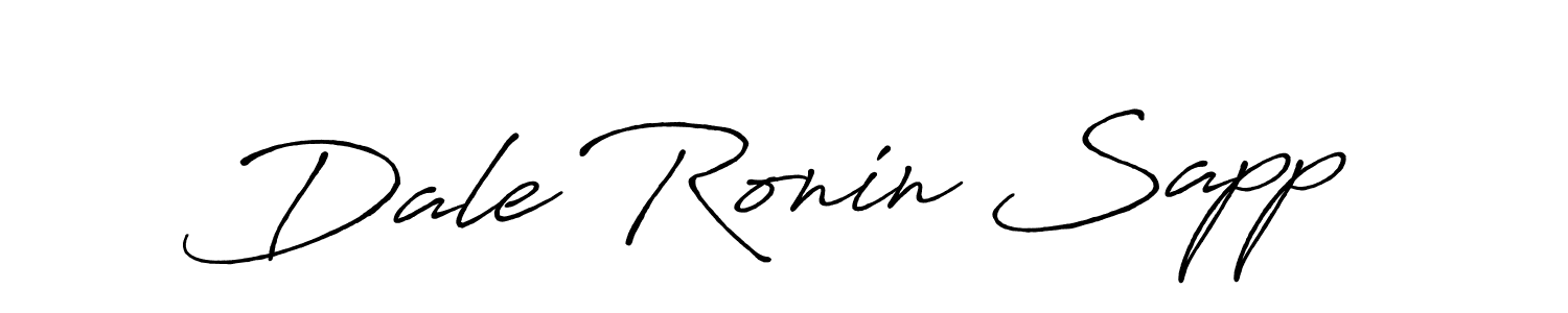 Make a short Dale Ronin Sapp signature style. Manage your documents anywhere anytime using Antro_Vectra_Bolder. Create and add eSignatures, submit forms, share and send files easily. Dale Ronin Sapp signature style 7 images and pictures png