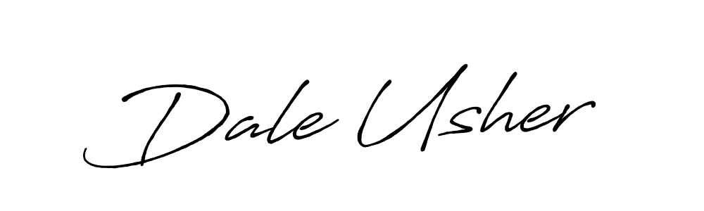 This is the best signature style for the Dale Usher name. Also you like these signature font (Antro_Vectra_Bolder). Mix name signature. Dale Usher signature style 7 images and pictures png