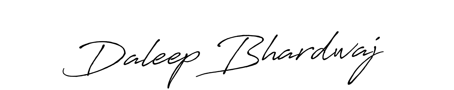 Also we have Daleep Bhardwaj name is the best signature style. Create professional handwritten signature collection using Antro_Vectra_Bolder autograph style. Daleep Bhardwaj signature style 7 images and pictures png