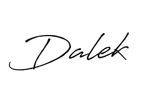 Dalek stylish signature style. Best Handwritten Sign (Antro_Vectra_Bolder) for my name. Handwritten Signature Collection Ideas for my name Dalek. Dalek signature style 7 images and pictures png