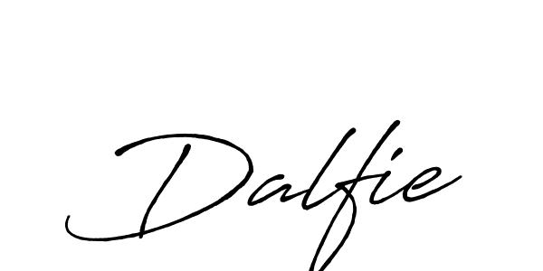 Dalfie stylish signature style. Best Handwritten Sign (Antro_Vectra_Bolder) for my name. Handwritten Signature Collection Ideas for my name Dalfie. Dalfie signature style 7 images and pictures png