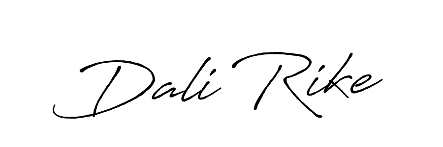 The best way (Antro_Vectra_Bolder) to make a short signature is to pick only two or three words in your name. The name Dali Rike include a total of six letters. For converting this name. Dali Rike signature style 7 images and pictures png