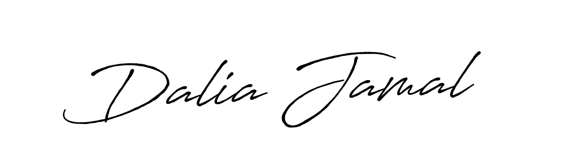 Make a beautiful signature design for name Dalia Jamal. Use this online signature maker to create a handwritten signature for free. Dalia Jamal signature style 7 images and pictures png