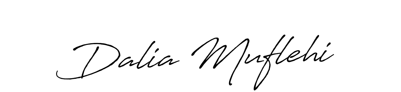 How to make Dalia Muflehi signature? Antro_Vectra_Bolder is a professional autograph style. Create handwritten signature for Dalia Muflehi name. Dalia Muflehi signature style 7 images and pictures png