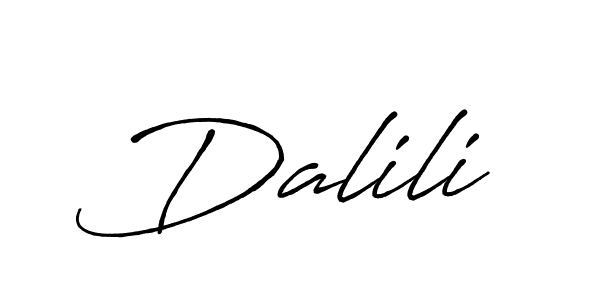 The best way (Antro_Vectra_Bolder) to make a short signature is to pick only two or three words in your name. The name Dalili include a total of six letters. For converting this name. Dalili signature style 7 images and pictures png