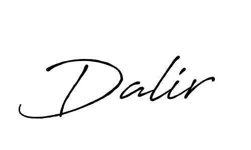 Create a beautiful signature design for name Dalir. With this signature (Antro_Vectra_Bolder) fonts, you can make a handwritten signature for free. Dalir signature style 7 images and pictures png