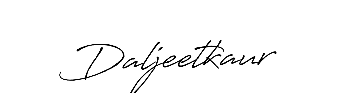 Also we have Daljeetkaur name is the best signature style. Create professional handwritten signature collection using Antro_Vectra_Bolder autograph style. Daljeetkaur signature style 7 images and pictures png