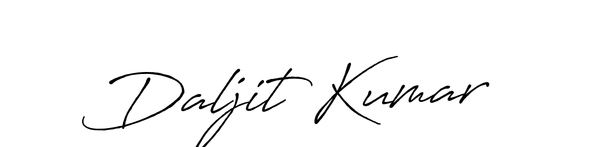 The best way (Antro_Vectra_Bolder) to make a short signature is to pick only two or three words in your name. The name Daljit Kumar include a total of six letters. For converting this name. Daljit Kumar signature style 7 images and pictures png