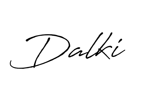 Make a beautiful signature design for name Dalki. Use this online signature maker to create a handwritten signature for free. Dalki signature style 7 images and pictures png