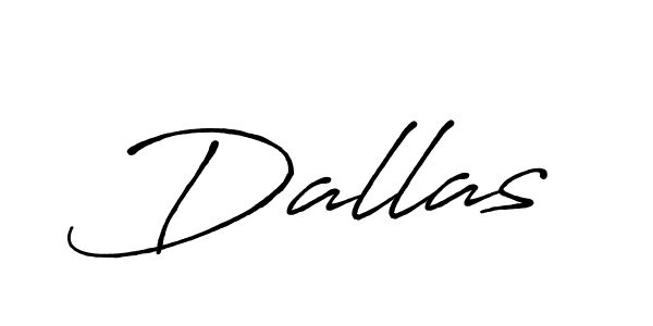 Create a beautiful signature design for name Dallas. With this signature (Antro_Vectra_Bolder) fonts, you can make a handwritten signature for free. Dallas signature style 7 images and pictures png