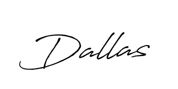 Create a beautiful signature design for name Dallas. With this signature (Antro_Vectra_Bolder) fonts, you can make a handwritten signature for free. Dallas signature style 7 images and pictures png