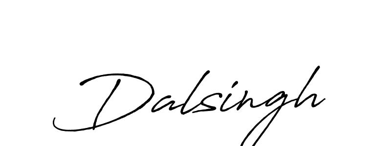 How to make Dalsingh signature? Antro_Vectra_Bolder is a professional autograph style. Create handwritten signature for Dalsingh name. Dalsingh signature style 7 images and pictures png