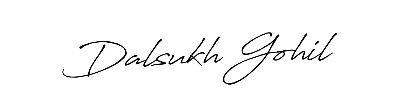 Make a beautiful signature design for name Dalsukh Gohil. Use this online signature maker to create a handwritten signature for free. Dalsukh Gohil signature style 7 images and pictures png