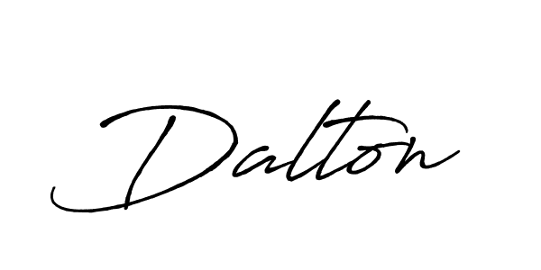 How to make Dalton name signature. Use Antro_Vectra_Bolder style for creating short signs online. This is the latest handwritten sign. Dalton signature style 7 images and pictures png