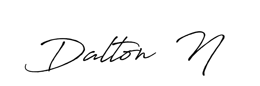 Also You can easily find your signature by using the search form. We will create Dalton  N name handwritten signature images for you free of cost using Antro_Vectra_Bolder sign style. Dalton  N signature style 7 images and pictures png