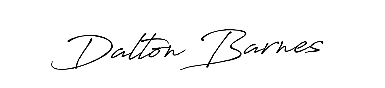 Design your own signature with our free online signature maker. With this signature software, you can create a handwritten (Antro_Vectra_Bolder) signature for name Dalton Barnes. Dalton Barnes signature style 7 images and pictures png