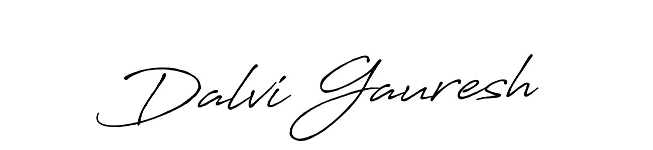 Design your own signature with our free online signature maker. With this signature software, you can create a handwritten (Antro_Vectra_Bolder) signature for name Dalvi Gauresh. Dalvi Gauresh signature style 7 images and pictures png