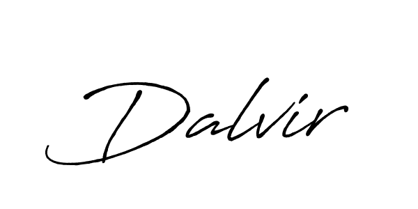 Design your own signature with our free online signature maker. With this signature software, you can create a handwritten (Antro_Vectra_Bolder) signature for name Dalvir. Dalvir signature style 7 images and pictures png