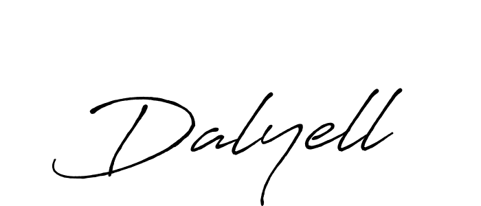 Also we have Dalyell name is the best signature style. Create professional handwritten signature collection using Antro_Vectra_Bolder autograph style. Dalyell signature style 7 images and pictures png