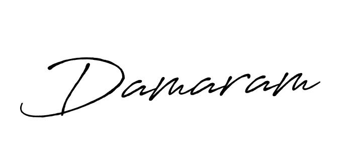 Design your own signature with our free online signature maker. With this signature software, you can create a handwritten (Antro_Vectra_Bolder) signature for name Damaram. Damaram signature style 7 images and pictures png