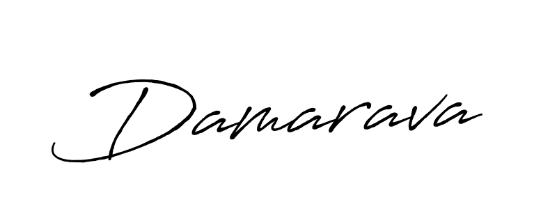 Design your own signature with our free online signature maker. With this signature software, you can create a handwritten (Antro_Vectra_Bolder) signature for name Damarava. Damarava signature style 7 images and pictures png