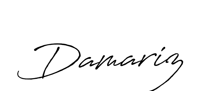 It looks lik you need a new signature style for name Damariz. Design unique handwritten (Antro_Vectra_Bolder) signature with our free signature maker in just a few clicks. Damariz signature style 7 images and pictures png