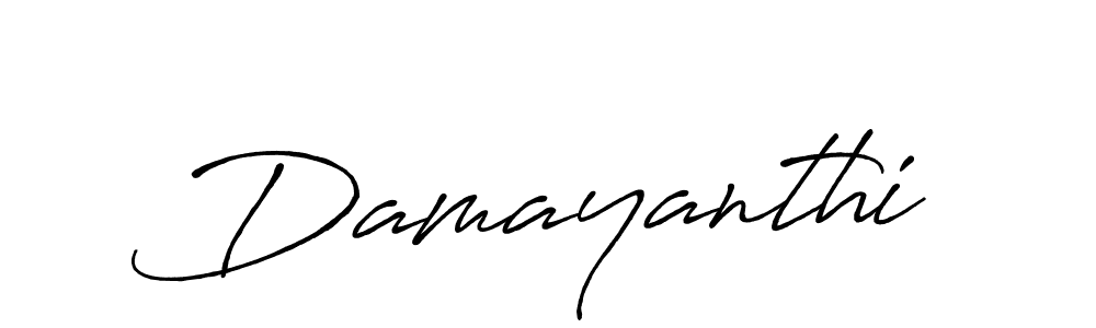 Once you've used our free online signature maker to create your best signature Antro_Vectra_Bolder style, it's time to enjoy all of the benefits that Damayanthi name signing documents. Damayanthi signature style 7 images and pictures png