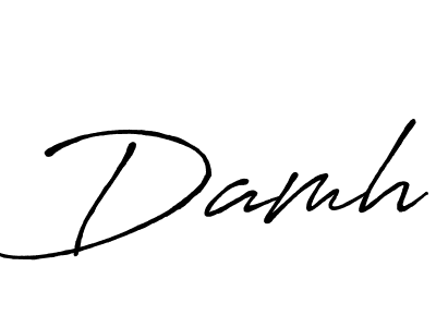 Similarly Antro_Vectra_Bolder is the best handwritten signature design. Signature creator online .You can use it as an online autograph creator for name Damh. Damh signature style 7 images and pictures png