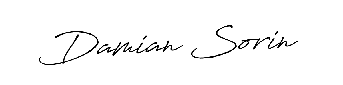 Antro_Vectra_Bolder is a professional signature style that is perfect for those who want to add a touch of class to their signature. It is also a great choice for those who want to make their signature more unique. Get Damian Sorin name to fancy signature for free. Damian Sorin signature style 7 images and pictures png