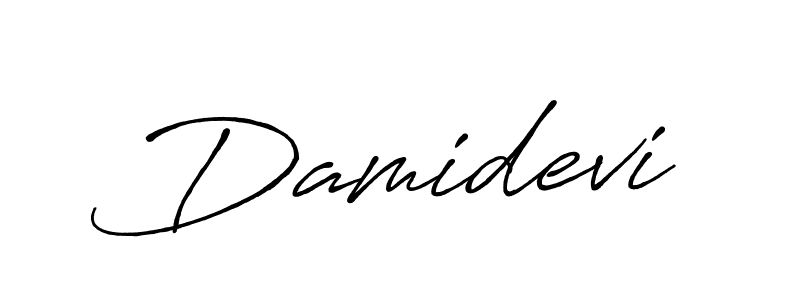 You can use this online signature creator to create a handwritten signature for the name Damidevi. This is the best online autograph maker. Damidevi signature style 7 images and pictures png