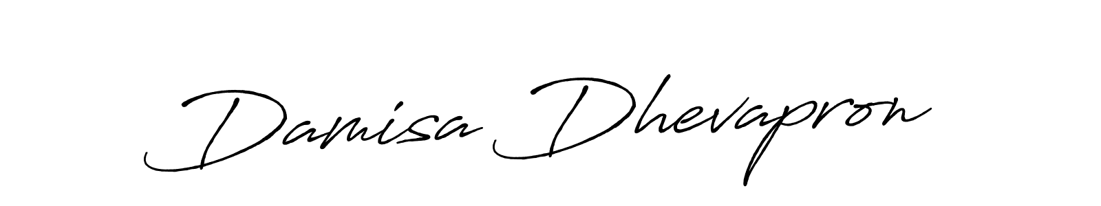 How to Draw Damisa Dhevapron signature style? Antro_Vectra_Bolder is a latest design signature styles for name Damisa Dhevapron. Damisa Dhevapron signature style 7 images and pictures png