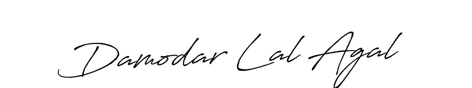 Use a signature maker to create a handwritten signature online. With this signature software, you can design (Antro_Vectra_Bolder) your own signature for name Damodar Lal Agal. Damodar Lal Agal signature style 7 images and pictures png