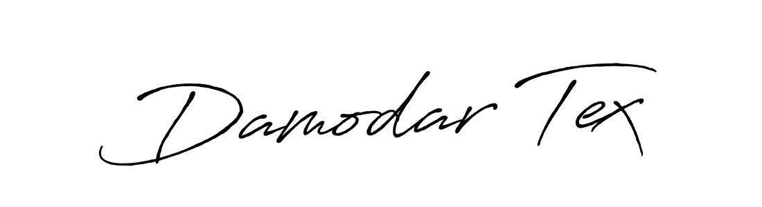 Make a beautiful signature design for name Damodar Tex. Use this online signature maker to create a handwritten signature for free. Damodar Tex signature style 7 images and pictures png