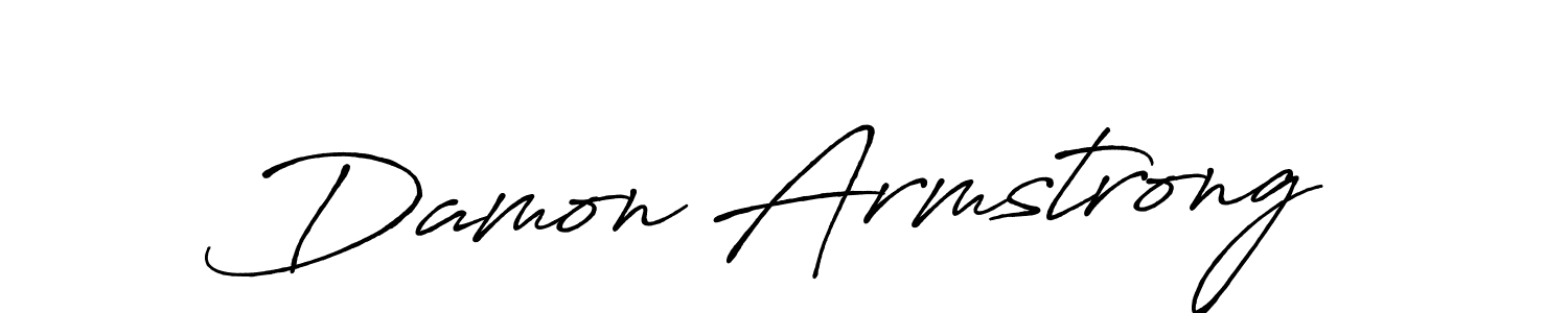 Also we have Damon Armstrong name is the best signature style. Create professional handwritten signature collection using Antro_Vectra_Bolder autograph style. Damon Armstrong signature style 7 images and pictures png