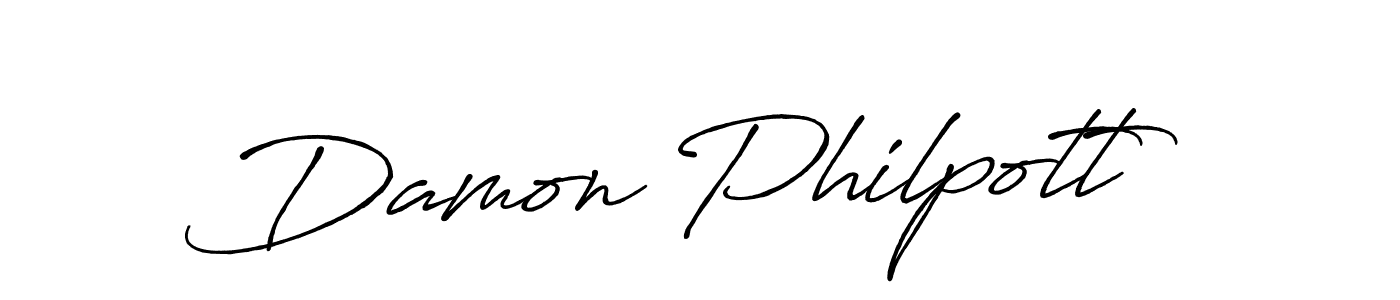 Once you've used our free online signature maker to create your best signature Antro_Vectra_Bolder style, it's time to enjoy all of the benefits that Damon Philpott name signing documents. Damon Philpott signature style 7 images and pictures png