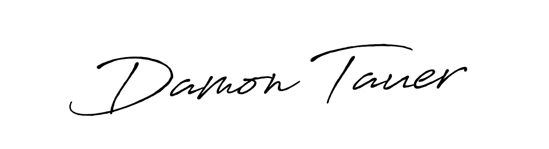 Make a beautiful signature design for name Damon Tauer. Use this online signature maker to create a handwritten signature for free. Damon Tauer signature style 7 images and pictures png