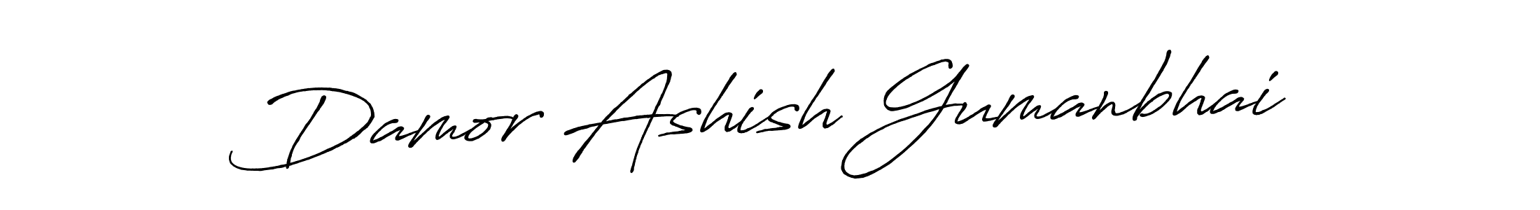 Use a signature maker to create a handwritten signature online. With this signature software, you can design (Antro_Vectra_Bolder) your own signature for name Damor Ashish Gumanbhai. Damor Ashish Gumanbhai signature style 7 images and pictures png