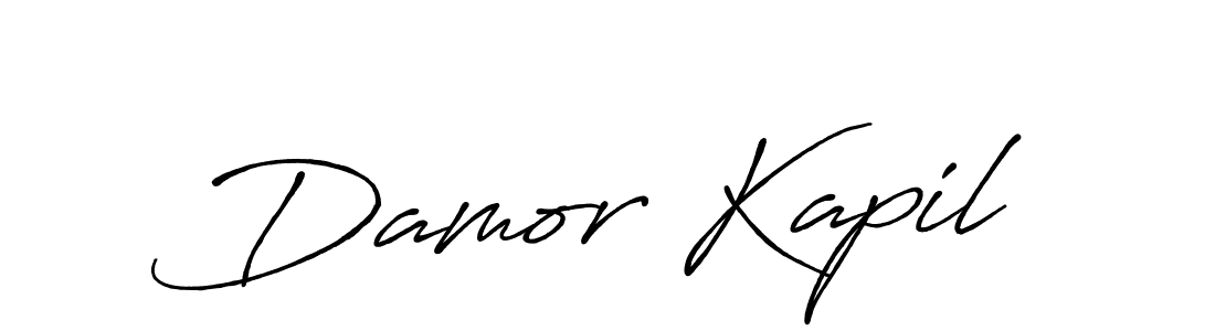 This is the best signature style for the Damor Kapil name. Also you like these signature font (Antro_Vectra_Bolder). Mix name signature. Damor Kapil signature style 7 images and pictures png