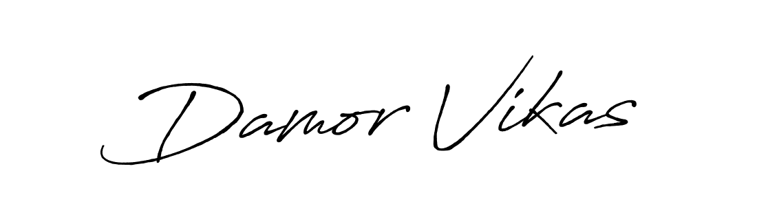 You can use this online signature creator to create a handwritten signature for the name Damor Vikas. This is the best online autograph maker. Damor Vikas signature style 7 images and pictures png