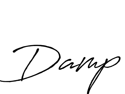 How to make Damp signature? Antro_Vectra_Bolder is a professional autograph style. Create handwritten signature for Damp name. Damp signature style 7 images and pictures png