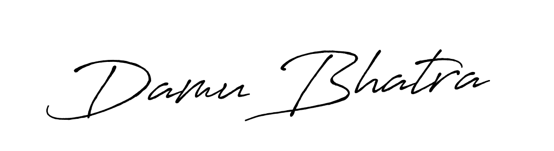 Also You can easily find your signature by using the search form. We will create Damu Bhatra name handwritten signature images for you free of cost using Antro_Vectra_Bolder sign style. Damu Bhatra signature style 7 images and pictures png