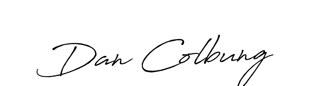 Also You can easily find your signature by using the search form. We will create Dan Colbung name handwritten signature images for you free of cost using Antro_Vectra_Bolder sign style. Dan Colbung signature style 7 images and pictures png