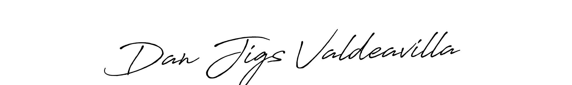 You should practise on your own different ways (Antro_Vectra_Bolder) to write your name (Dan Jigs Valdeavilla) in signature. don't let someone else do it for you. Dan Jigs Valdeavilla signature style 7 images and pictures png